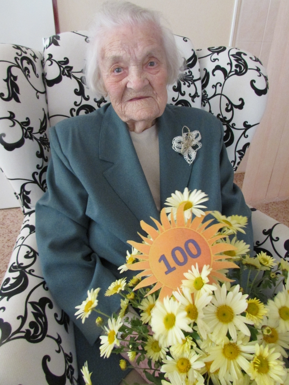 Paní Kamila Berková oslavila 100 let