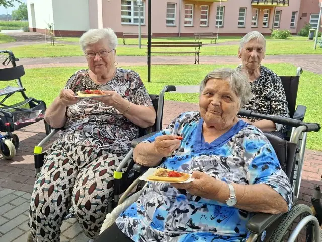 Vafle s čerstvými jahodami v naší pergole - 5 - 674bf90a-38a4-46a7-958e-6c80d6826e1f.JPG